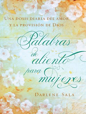cover image of Palabras de aliento para mujeres